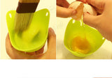 4Pcs/lot Silicone Egg Poacher