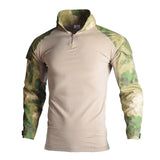 Tactical Military Shirt Men Long Sleeve Solider Army Shirts