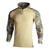Tactical Military Shirt Men Long Sleeve Solider Army Shirts