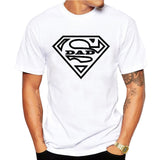 Super dad T Shirts Men Tops Casual Mode