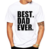Super dad T Shirts Men Tops Casual Mode