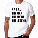 Super dad T Shirts Men Tops Casual Mode