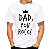 Super dad T Shirts Men Tops Casual Mode