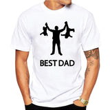 Super dad T Shirts Men Tops Casual Mode