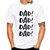 Super dad T Shirts Men Tops Casual Mode
