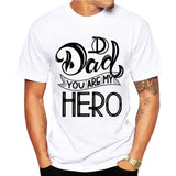 Super dad T Shirts Men Tops Casual Mode