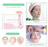 Rose Quartz Roller Slimming Face Massager