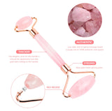 Rose Quartz Roller Slimming Face Massager