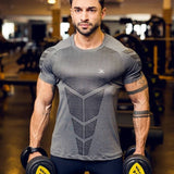 Quick dry T-shirt Men Running Sport Skinny