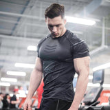 Quick dry T-shirt Men Running Sport Skinny