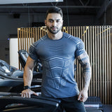 Quick dry T-shirt Men Running Sport Skinny