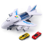 Music Story Simulation Track Inertia Children's Toy Aircraft