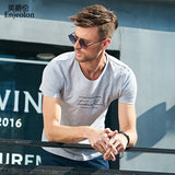 Summer Cotton T shirt Men 3 color Letter Printing